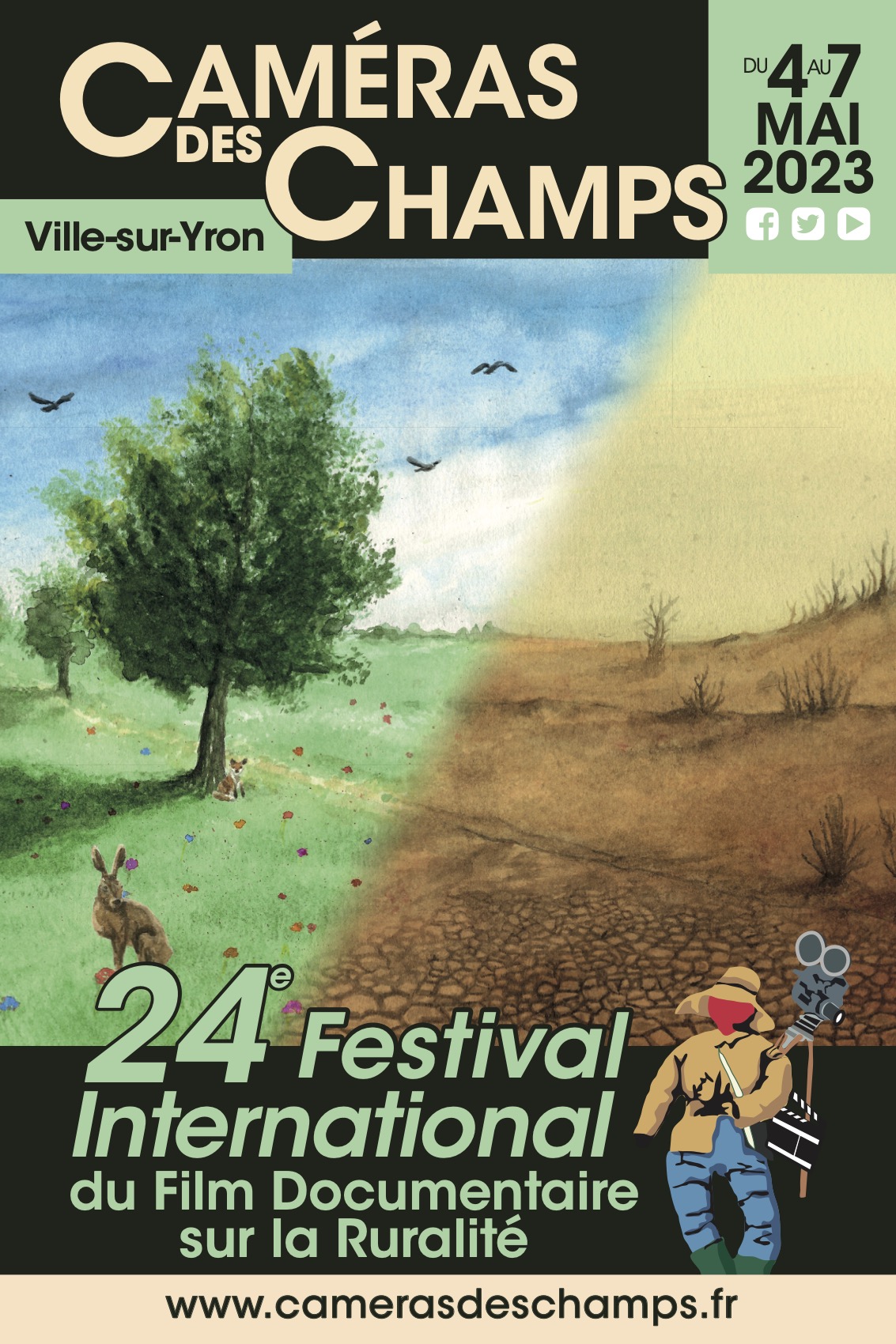 Lancement 24e édition du festival Caméra des champs