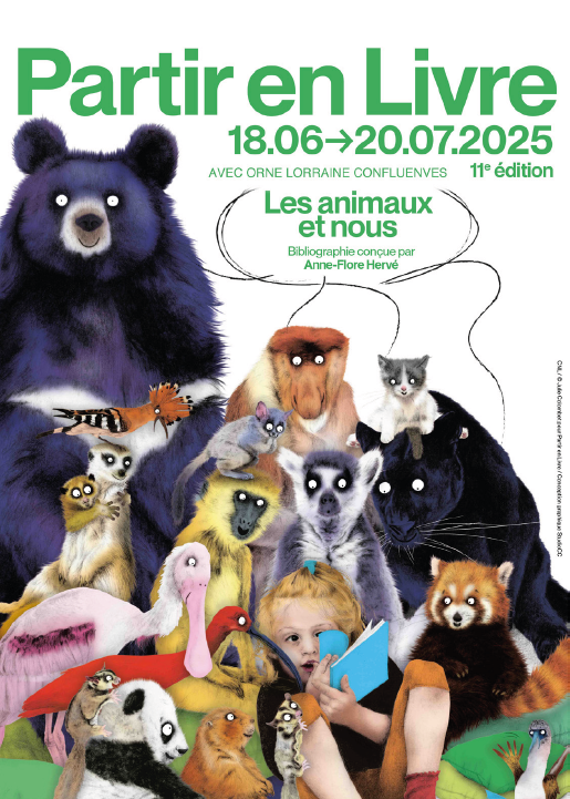 Affiche Partir en Livre