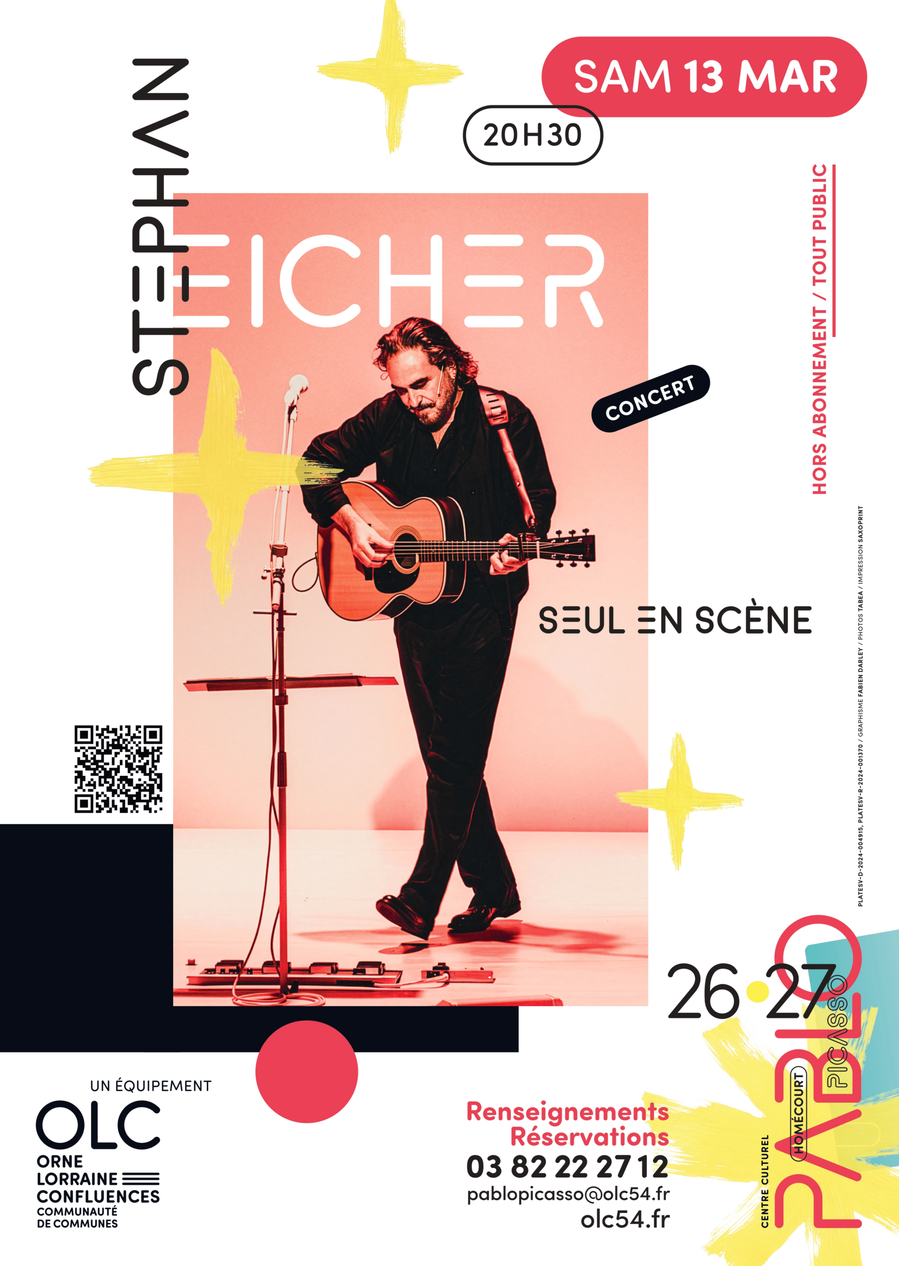 Affiche Stephan Eicher