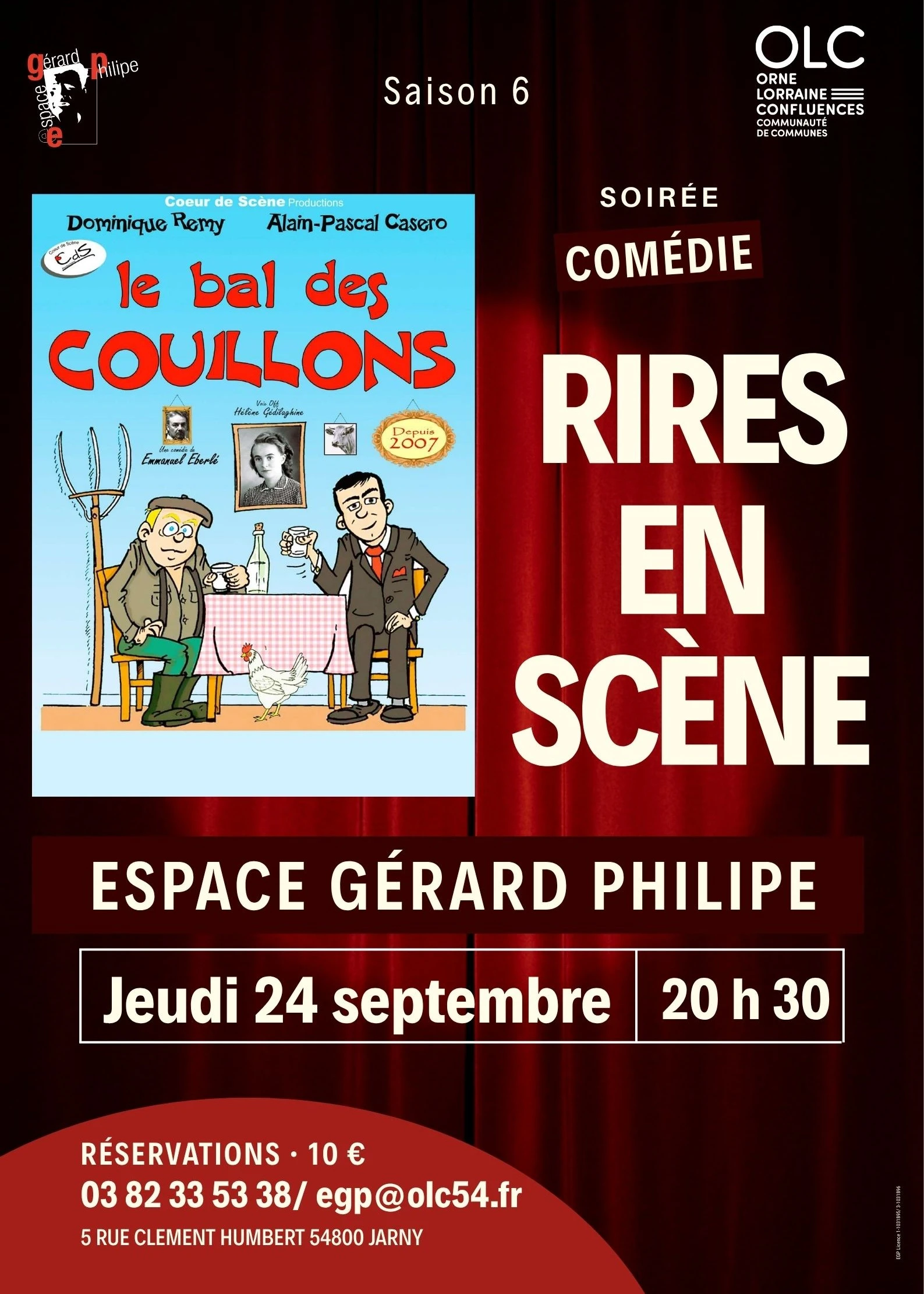 Affiche Le Bal des Couillons
