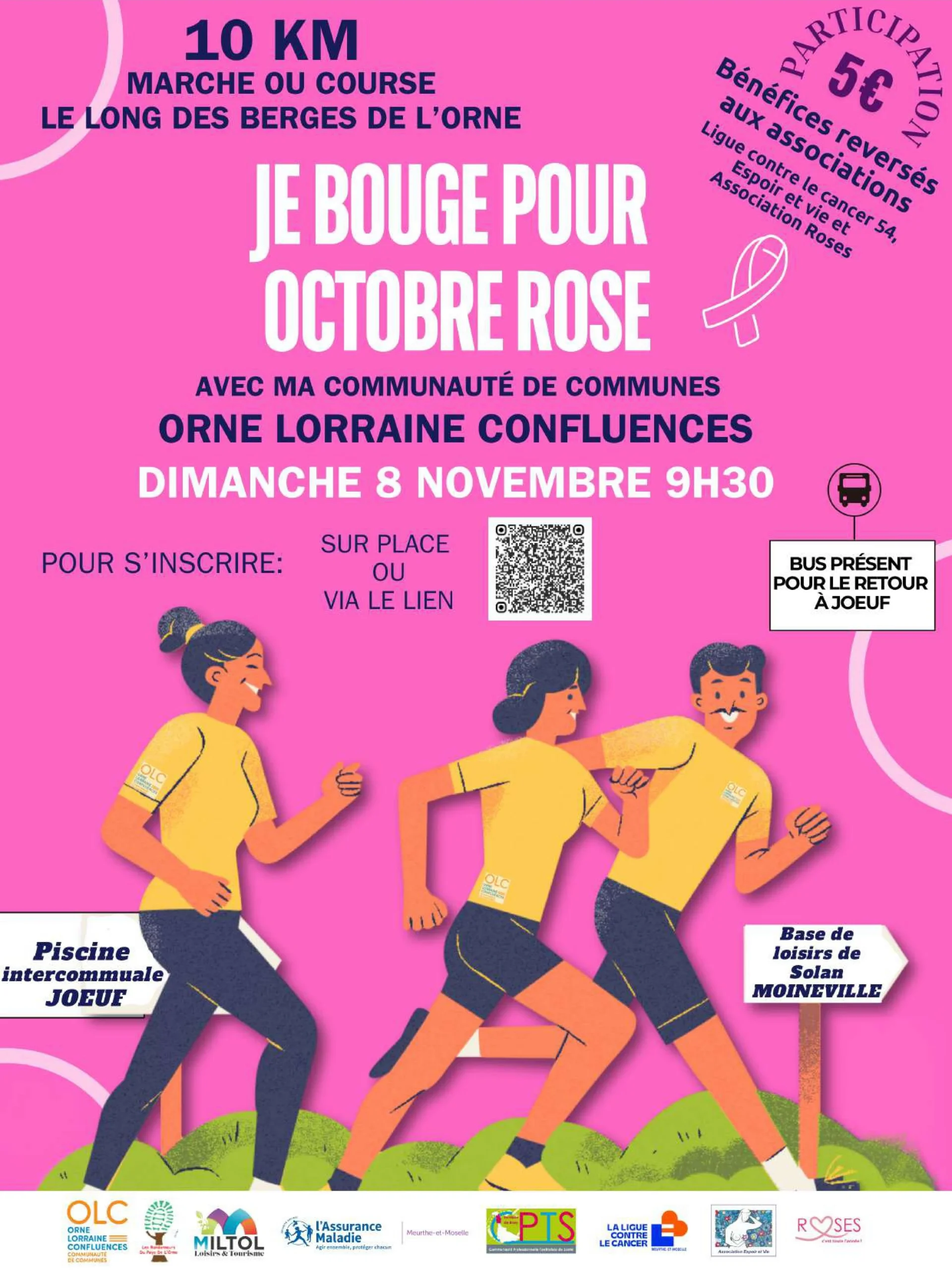 Je bouge pour Octobre Rose